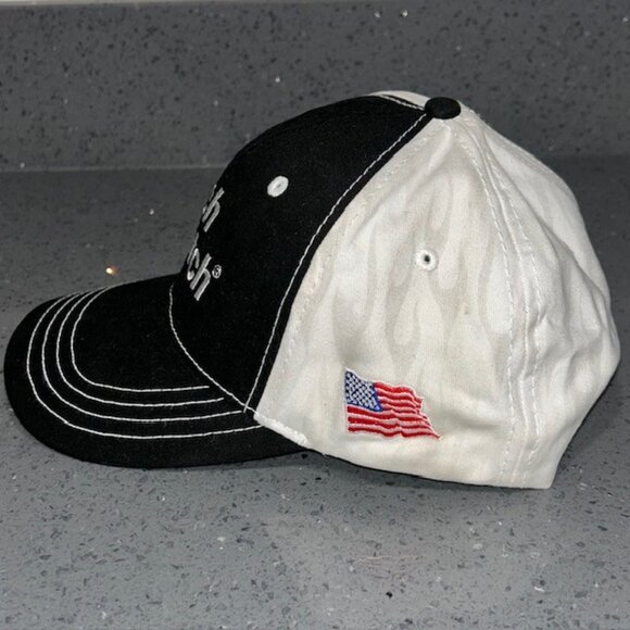 DITCH WITCH NORTHWEST HAT CAP DITCH WITCH HAT BLACK WHITE STRAPBACK NEW NWOT - Picture 2 of 7